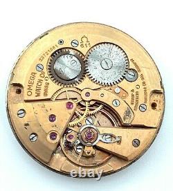 Omega Men Watch Mechanical Date Movement C. 611 As-is To Repair Or Parts