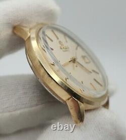 Omega Men's Gold Tone Swiss Made Quartz Watch FOR PARTS / REPAIR