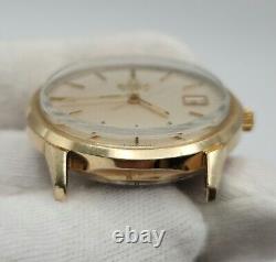 Omega Men's Gold Tone Swiss Made Quartz Watch FOR PARTS / REPAIR