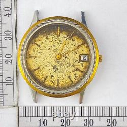 Omega Quartz 1337 Analogue Date Watch For parts/repair-Project Use VC42