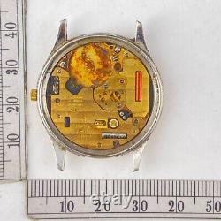 Omega Quartz 1337 Analogue Date Watch For parts/repair-Project Use VC42