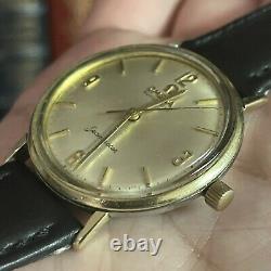 Omega Seamaster Arabic Numeral Gold Bezel on steel cal. 552 automatic
