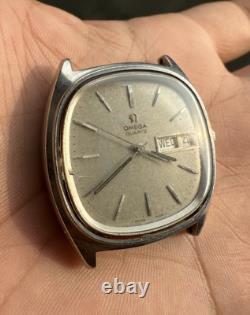 Omega Seamaster Quartz 1310 Swiss Made Watch For Parts And Repairs. 196.0066