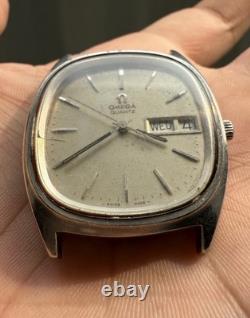 Omega Seamaster Quartz 1310 Swiss Made Watch For Parts And Repairs. 196.0066