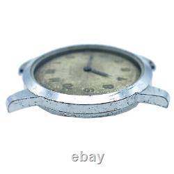 Omega Vintage Automatic Stainless Steel Mens Watch Head For Parts Or Repairs