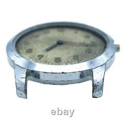 Omega Vintage Automatic Stainless Steel Mens Watch Head For Parts Or Repairs