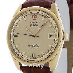 Omega Vintage electronic Gold plated Stainless steel Swiss made watch For Parts