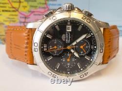 Orient Chronograph Quartz Td0e-01 Japan Men's Full Work Vtg. & Alarm Not Working