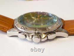 Orient Chronograph Quartz Td0e-01 Japan Men's Full Work Vtg. & Alarm Not Working