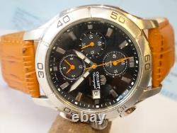 Orient Chronograph Quartz Td0e-01 Japan Men's Full Work Vtg. & Alarm Not Working