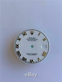 Original Men's Rolex Datejust 36mm 116233 116203 Gloss White Dial 2/T #A2