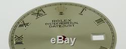 Original Men's Rolex Datejust QS 36mm 116200 116234 Rhodium Roman Dial S/S #E28