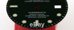 Original Men's Rolex Submariner Date Gloss Black Dial 16800 16610 S/S #D46