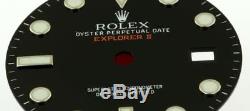 Original Mint Men's Rolex Explorer II 42mm Gloss Black Dial 216570 S/S #A12