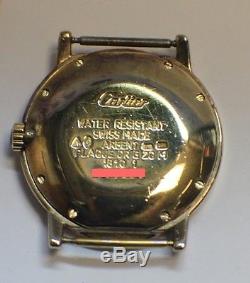 Original Must de Cartier Watch Not Working