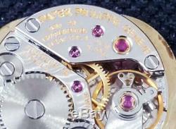 Original Patek Philippe Movement- 18K Diamond Dial- Hands- Crown / Cal 16-250