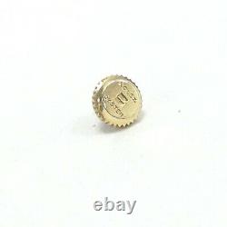 Original Rolex 18K Vintage Rolex Oyster Screw Down Crown Used Watch Parts