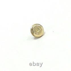 Original Rolex 18K Vintage Rolex Oyster Screw Down Crown Used Watch Parts