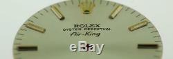 Original Rolex Air-King Precision 34mm 5500 Silver Stick Dial 2/Tone #B9