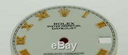Original Rolex Midsize Datejust 31mm 178271 Gloss White Roman Dial 2/T Pink #K16