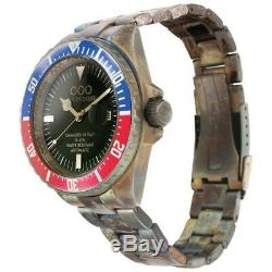 Out of Order (OOO) Pepsi Red Blue Bezel Men's Automatic Watch DAMAGED IN ITALY