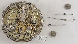 PATEK PHILIPPE Antique Pocket Watch REPEATER MOVEMENT w DIAL #90433