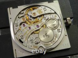 PATEK PHILIPPE Genuine Movement Cal. 175 Mens Watch with Dial & Crown For Parts