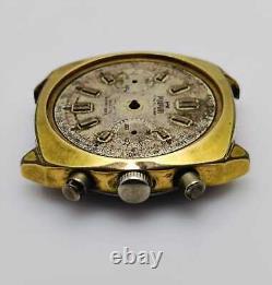 PIERPONT Chronograph Cal. 7733 Manual Winding Vintage Watch For Parts