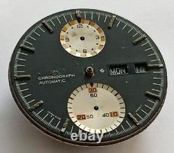 Parts Watch Seiko Chronographs 6138 Dial Ufo And Movement Working