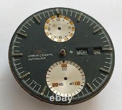 Parts Watch Seiko Chronographs 6138 Dial Ufo And Movement Working