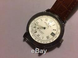 Patek Philippe Tourbillon watch with Broken genuine leather Automatic watch