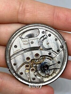 Paul Ditisheim Solvil Pocket Watch For Parts