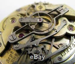 Pocket Movement 14s timing & repeating Watch Co. For project or parts. OF