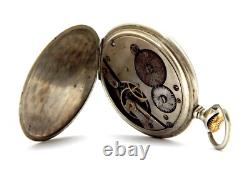 Pocket Watch CYMA Suisse Open Face Dial Porcelain 50mm 1910c To Restore Parts