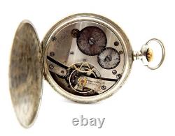 Pocket Watch CYMA Suisse Open Face Dial Porcelain 50mm 1910c To Restore Parts