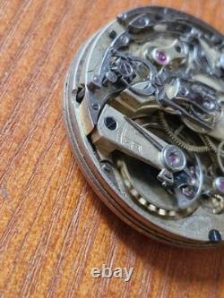 Pocket Watch Chronograph Movement 45mm