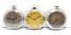 Pockets Watches Open Face Art Deco Case Steel Watchmakers Hobbyists Not Working