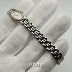 Pulsar V220-6190 Ladies Vintage Silver Tone Quartz Watch FOR PARTS / REPAIR