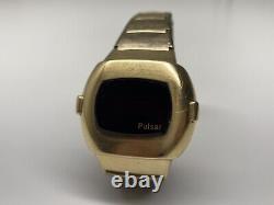 Pulsar p3 led watch as is for parts or repair no batteries no magnet