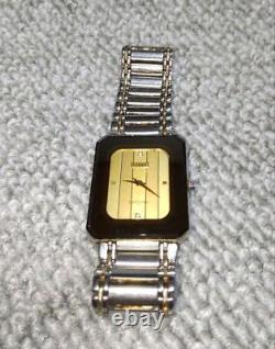 RADO DIASTAR men's quartz striped dial 153.1014.3 analog watch JUNK NOT WORKING