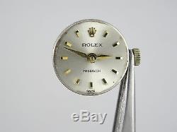 RARE 50's SOLID 18K GOLD ROLEX PRECISION LADIES WATCH NOT WORKING