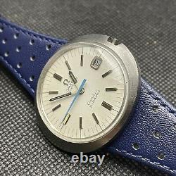 RARE OMEGA GENEVE DYNAMIC WHITE 166.039 Automatic Vintage Watch 1970's