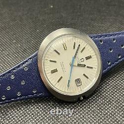 RARE OMEGA GENEVE DYNAMIC WHITE 166.039 Automatic Vintage Watch 1970's