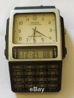 RARE Vintage Analog Digital Calculator Watch Casio ABC-30 MODULE 2332 working