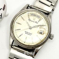 RICOH Dynamic Wide 25-jewel automatic watch For Parts As is fashion wristwatch