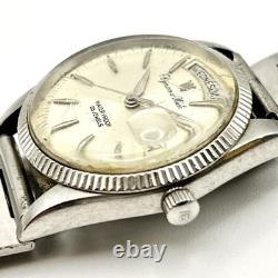 RICOH Dynamic Wide 25-jewel automatic watch For Parts As is fashion wristwatch