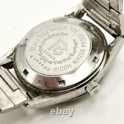 RICOH Dynamic Wide 25-jewel automatic watch For Parts As is fashion wristwatch