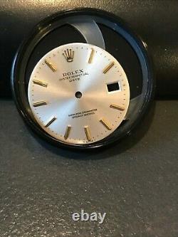 ROLEX 1503, 1500, 1501 Silver Dial Genuine Watch Part for Date Perpetual Rolex