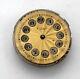 ROLEX Original Telephone Dial and partial Rolex Watch movement FOR PARTS