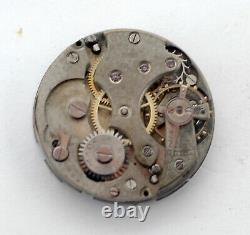 ROLEX Original Telephone Dial and partial Rolex Watch movement FOR PARTS